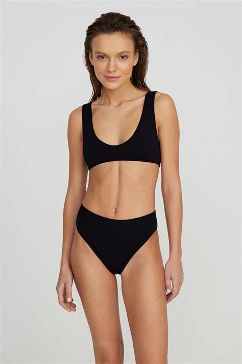 High Rise Brazilian Bikini Bottom Belle You