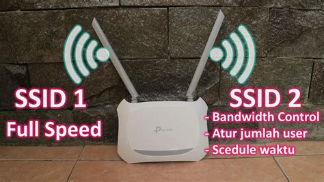 Cara Setting 2 Ssid Di Router Wr840n Membuat 2 Nama Wifi Dalam Satu