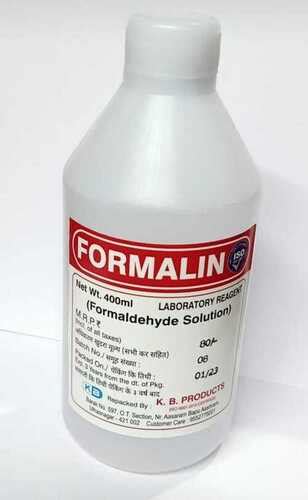 400 Ml Formalin Formaldehyde Solution For Surface Disinfectant At Best