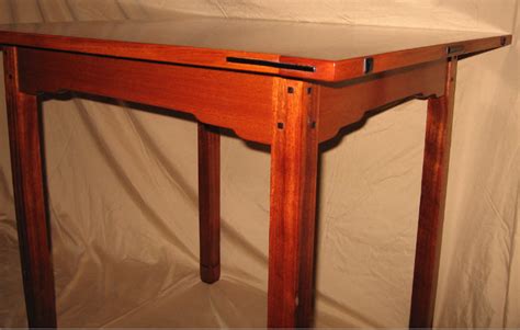 Mahogany Table In Greene And Greene Style Ajax Custom Furniture