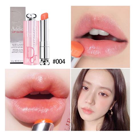 บรรจุภัณฑ์ใหม่ Dior Addict Lip Glow 001004 35g ลิปบาล์มบำรุงริมฝีปาก มอบความชุ่มชื่น ลิปบาล์มด