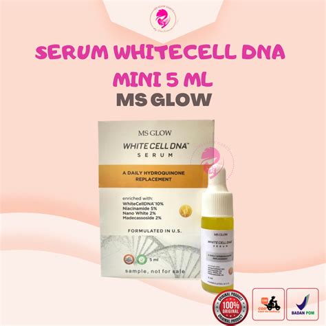 Jual Serum WhiteCell DNA Mini 5 Ml DTE Salmon Mini 30 Ml MS GLOW