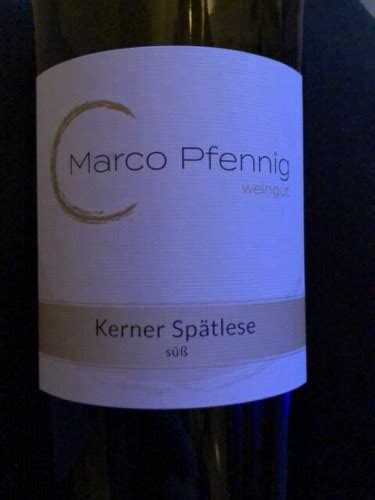 Marco Pfennig Kerner Sp Tlese S Ss Vivino Us