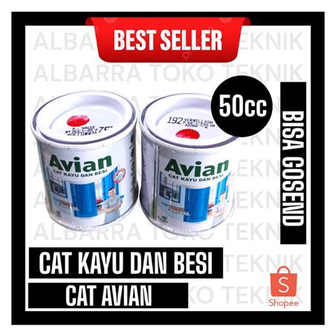 Jual Cat Besi Avian Cc Cat Kayu Avian Ml Cat Minyak Avian Cc