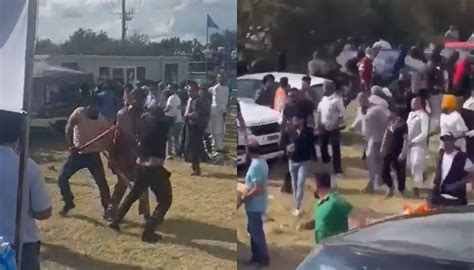 UK Two Groups Clash With Swords And Machetes At Kabaddi Tournament In