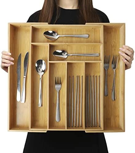 Amazon KITCHENTREND Expandable Silverware Drawer Organizer