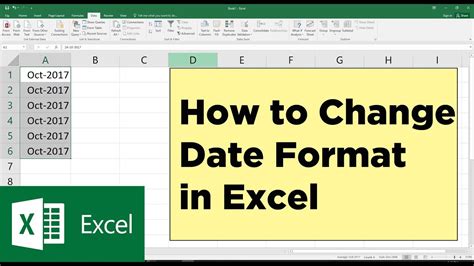 How To Change Date Format In Excel From Dd Mm Yyyy To Yyyymmdd