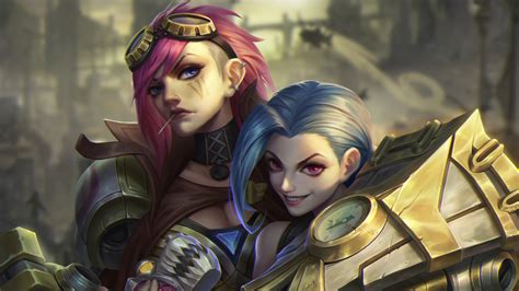 Jinx And Vi Wallpapers Wallpaper Cave