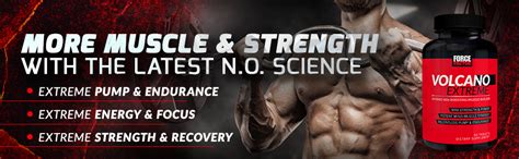 VolcaNO Explosive Nitric Oxide Booster Pre Workout 60 OFF