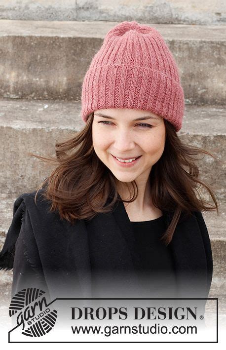 City Hat Drops Kostenlose Strickanleitungen Von Drops Design