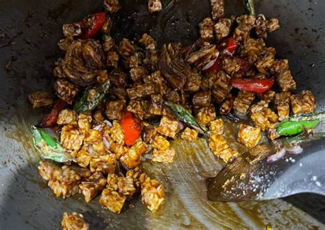 Resep Tempe Orek Kering Kecap Oleh Shy Kitchen Cookpad