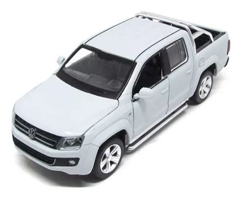 Miniatura Amarok Volkswagen Em Metal Escala Branca Frete Gr Tis