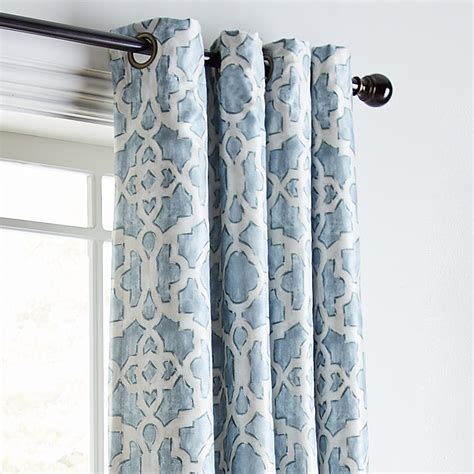 Mota Blue 96 Grommet Blackout Curtain Blue Blackout Curtains Cool