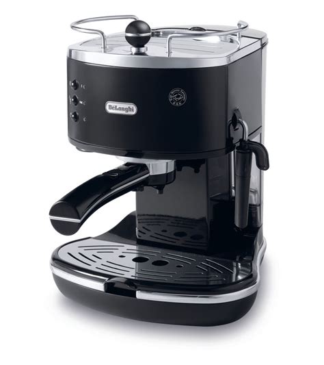 Porte Filtre Noir Pour Cafeti Re Expresso Icona Rouge Eco R Delonghi