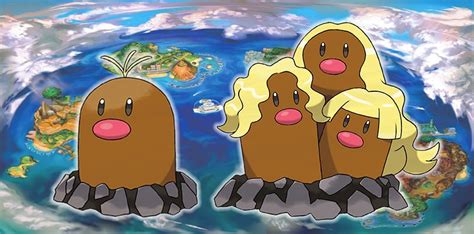 Rivelate Ufficialmente Le Forme Alola Di Diglett E Dugtrio Nel Nuovo