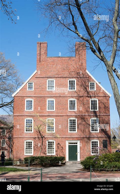 Massachusetts hall, Harvard University, Cambridge, Massachusetts, USA ...