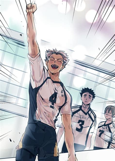 Haikyuu Bokuto Bokuto Koutarou Bokuaka Haikyuu Fanart Haikyuu Anime