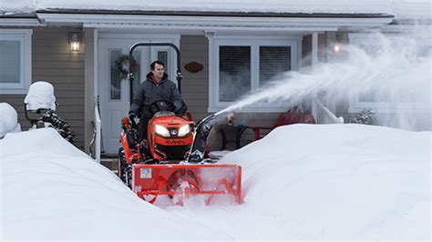 Commercial Snow Removal | Kubota Canada