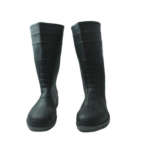 Leather And Synthetic Leather Safety Gumboots Construction And Labs