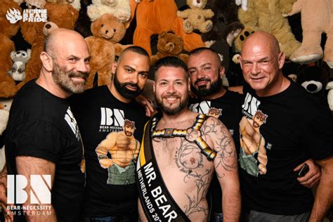 Bear Necessity Meet The Mr Bear Netherlands Amsterdam Bear Pride