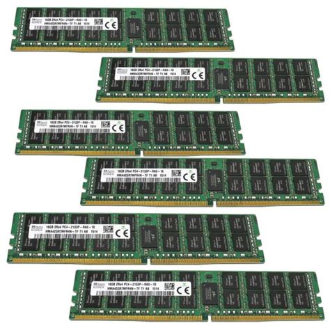 96 GB HP SKhynix 6x 16GB 2Rx4 PC4 2133P DDR4 RAM 752369 081 774172 001