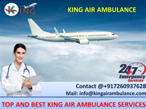 Beneficial Air Ambulance In Siliguri And Varanasi By King Ambulance