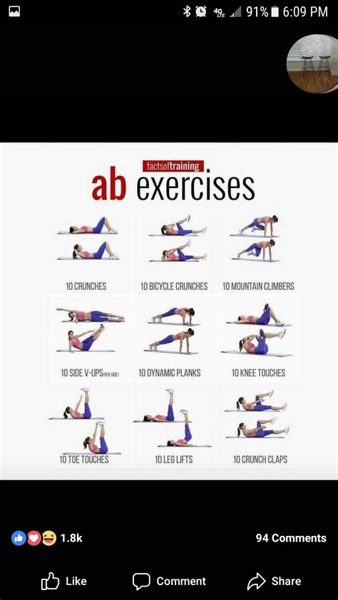 Ab Exercises Ejercicios