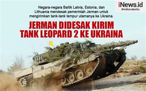 Infografis Jerman Didesak Kirim Tank Leopard 2 Ke Ukraina