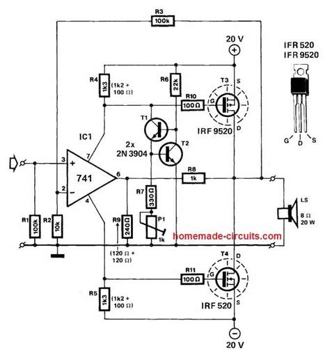 4141 Ic Amplifier Circuit Diagram Stk4141 Circuit Diagram