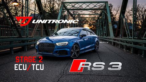 Audi Rs3 Unitronic Stage 2 Tune Ecu Tcu Youtube