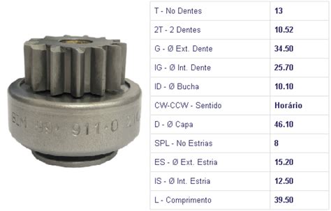 Bendix Cobalt Onix Cruze D Bendix Impulsor Motor De