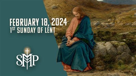 Sunday Mass 1st Sunday Of Lent February 18 2024 9 30am PT YouTube