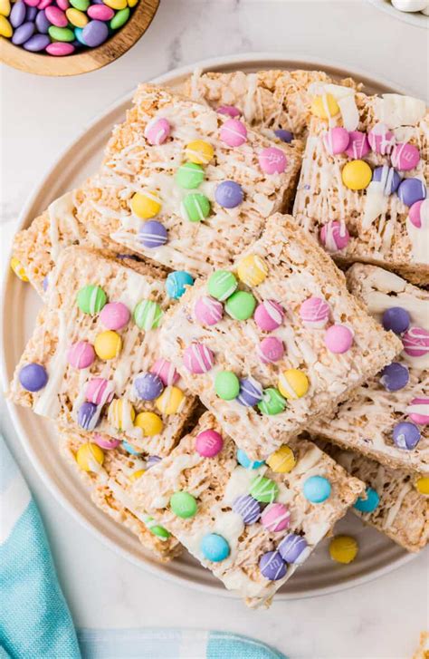 Easter Rice Krispie Treats Recipe Easy Dessert Recipes