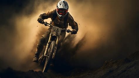 Premium Ai Image Immerse Yourself In The World Of Offroad Biking