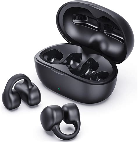 Micool Wireless Ear Clip Headphones Bone Conduction Bluetooth Open