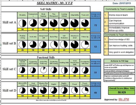 Skill Matrix In Depth Guide With Templates And Examples Skills