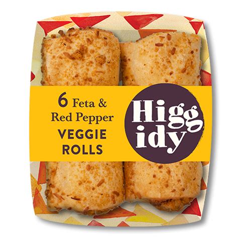 Feta And Red Pepper Veggie Rolls Higgidy