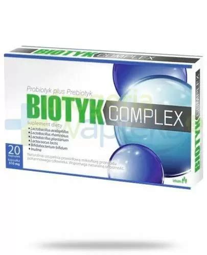 Biotyk Complex Probiotyk Plus Prebiotyk Kapsu Ek Cena Opinie