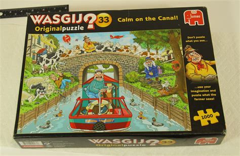 Wasgij Calm On The Canal Original Piece Jigsaw Puzzle