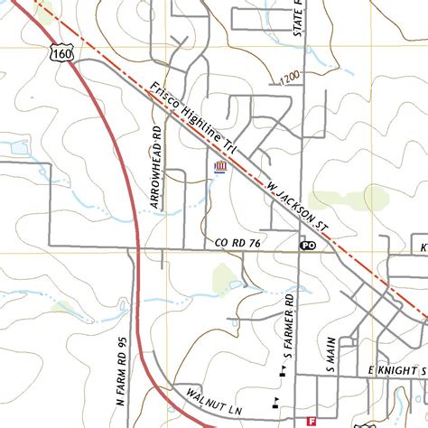 Willard Mo 2021 24000 Scale Map By United States Geological Survey