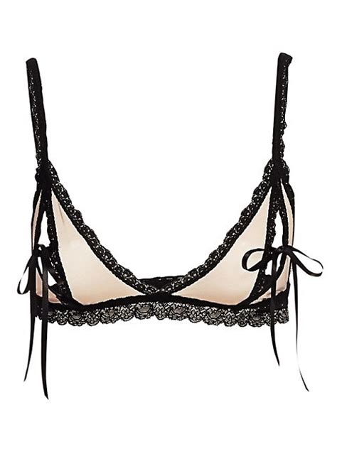 Shop Commando Butter Lace Bralette Saks Fifth Avenue