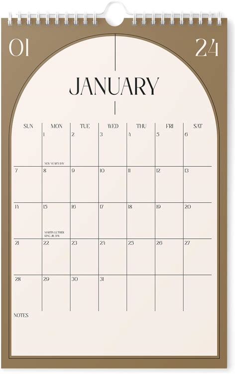 Amazon Calendar 2024 Vertical 8 5x11 2024 Wall Calendar Runs