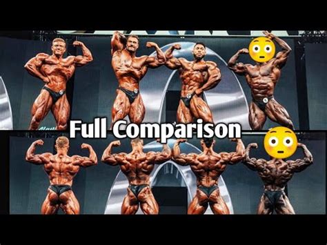 Comparison Chris Bumstead Urs Kalecinski Ramon Dino And Breon Ansley