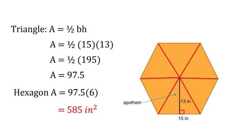 Area Of Polygons Formula Sheet