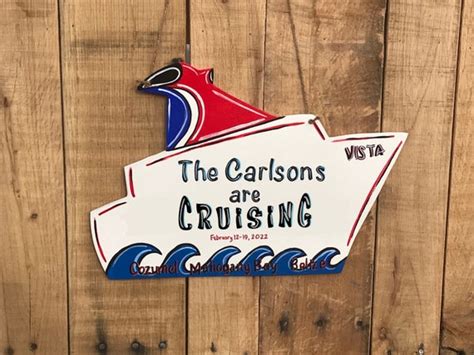 Cruise Door Decor Cruise Cabin Decoration Customizable Etsy