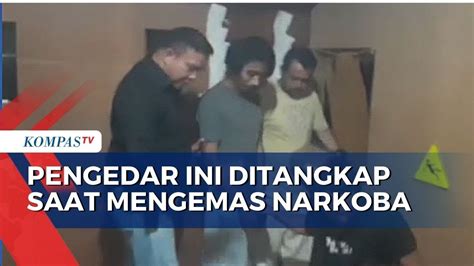 Tak Berkutik Pengedar Ini Digerebek Polisi Saat Mengemas Narkoba YouTube