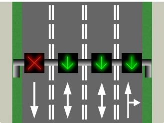 Carril reversible qué es y normas para circular por él