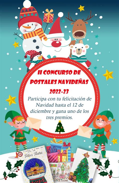 Concurso De Postales Navide As Ies Calder N De La Barca