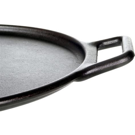 Lodge 14 Inch Seasoned Cast Iron Pro Logic Pizza Roasting Pan P14P3