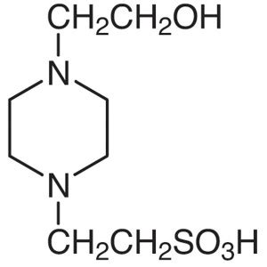 China HEPES CAS 7365 45 9 Purity 99 5 Titration Biological Buffer